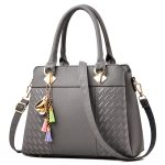Wholesale Women Fashion Casual Solid Color Handbag - Image 3