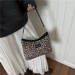 Women Fashion Casual Leopard Shoulder Bag - Image 4