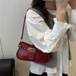 Wholesale Women Fashion Casual Leopard Sttching Belt Shoulder Bag - Image 3