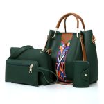 Women Fashion Retro Handbag Four-Piece Bag Set - Image 4