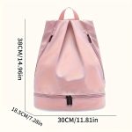 Outdoor Portable Dry And Wet Separate Swimming Bag Waterproof Storage Backpack - Image 2