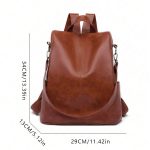 Wholesale Women Fashion Casual Simple Large Capacity Backpack - Image 4