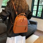 British Fashion Women Zipper Backpack Capacity Women'S Back - Image 4