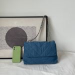 Wholesale Simple And Stylish Large Capacity Denim Shoulder Bag - Image 4