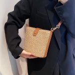 Bohemian Style Woven Casual Shoulder Bag - Image 5