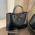 Wholesale Women Fashion Casual Simple Solid Color Large Capacity Handbag