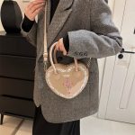 Wholesale Studded Gothic Punk Heart Shoulder Bag - Image 4