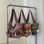 Bohemian Ethnic Tassel Decoration Large Capacity Tote Bag - Image 4