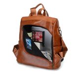 Wholesale Women Fashionable Large Capacity Casual Retro Backpack - Image 3