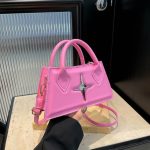 Wholesale Women Fashion Casual Simple Solid Color Cross Buckle Handbag - Image 3