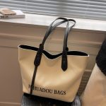 Women Fashion Casual Letter Printed Large Capacity Tote Bag - Image 3