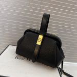 Wholesale Women Fashion Casual Solid Color Litchi Pattern Handbag - Image 4