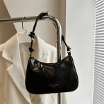 Women Casual Solid Color Simple Small Square Shoulder Bag - Image 4