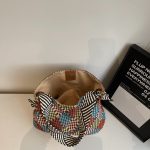 Wholesale Women Fashion Casual Contrast Color Printed Large-Capacity Shoulder Bag - Image 4