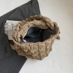 Women Fashion Casual Solid Color Large-Capacity Shoulder Bag - Image 4