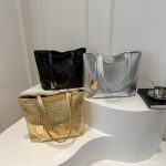 Wholesale Fashion Crocodile Print Large Capacity Tote Bag - Image 4