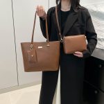 Wholesale Three-Piece Set Simple Large Capacity Tote Bag - Image 4
