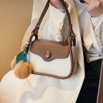 Wholesale Simple Women Color Blocking Shoulder Bag