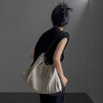 Wholesale Women Fashion Casual Canvas Large Capacity Shoulder Bag
