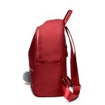 Wholesale Women Fashion Rivet Soft Wax Leather Backpack - Image 4