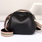 Women Fashion Broadband Genuine Leather Shell Bag - Image 3