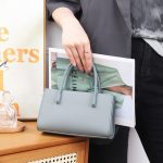 Wholesale Women Fashionable Temperament Genuine Leather Portable Diagonal Bag - Image 3