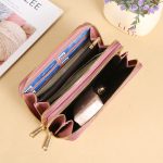 Wholesale Women Casual Clamshell Design Solid Color Large Capacity Purse - Image 2
