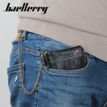 Wholesale Men Wallet Double Zipper Buckle Coin Purse Retro Wallet Vertical Coin Purse - Image 4