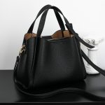 Wholesale Soft Pu Leather Women PU Handbag - Image 4