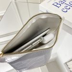 Women Fashion Solid Color Rhombus Chain Purse - Image 4