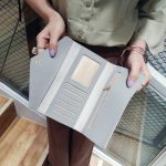 Wholesale Women'S Fashion Vintage Lychee Envelope Coin Purse - Image 3