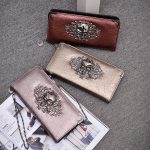 Wholesale Women'S Fashion Retro Punk Wallet Skull Long Purses - Image 3