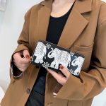 Wholesale Women'S Fashion Ethnic Style Elephant Print Pu Leather Multi-Card Coin Purse - Image 3