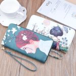 Women Fashion Print Long Coin Purse - Image 3