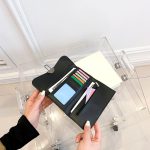 Women Fashion Stone Pattern Retro Turn Lock Multi Card Slots Long Coin Purse - Image 3