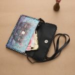 Wholesale Women Fashion Vintage Ethnic Style Cartoon Pattern Kids Print Wallet - Image 4