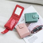 Women Fashion Crocodile Mini Portable Purses - Image 3