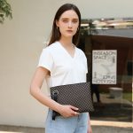 Women Fashion Large Capacity Crocodile Print Long Purses - Image 4