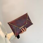 Wholesale Women Retro PU Large Capacity Rectangular Purses - Image 3