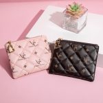 Wholesale Women Fashion Rhombic Letters Square Zipper Purses - Image 3