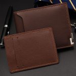 Men Wallet Short Fashion Casual Iron Side Card Wallet - Image 4