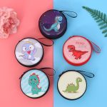 Wholesale Women Fashion Casual Cute Cartoon Print Round Zipper Wallets - Image 16