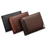 Men Wallet Short Fashion Casual Iron Side Card Wallet - Image 5