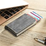 Solid Color Anti-Theft Anti-Magnetic Aluminum Alloy Card Holder - Image 5