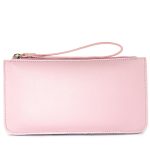 Women Fashion Simple Solid Color Soft Double Layer Wallet - Image 5