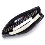 Men'S Long Wallet Zipper Men'S Mobile Phone Bag Ultra-Thin Wallet - Image 4