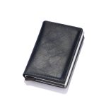 Anti-Theft Brush Men'S Brake Aluminum Alloy Card Holder Card Holder - Image 3