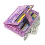 Women Fashion Creative Laser Sequin Zipper Buckle Wallet - Image 5