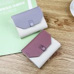 Women'S Fashion Colorblock Multi-Card Wallet - Image 4