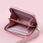 Women Fashion Strawberry Zipper Compact Wallet - Image 4